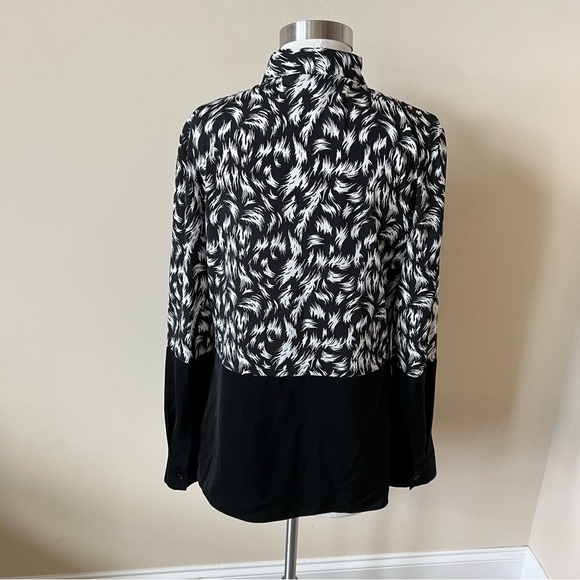 Derek Lam patterned blouse 13785 - Picture 6 of 12